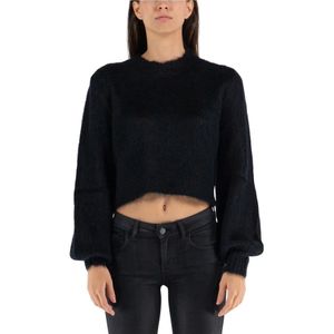 Marni, Dames, Truien, Zwart, Maat: M Poliester,