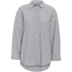 Part Two, Dames, Blouses & Shirts, Grijs, Maat: S Katoen,