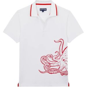 Vilebrequin, Heren, Tops, Wit, Maat: L Katoen,