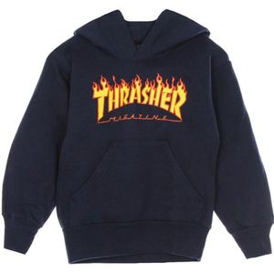 Thrasher, Heren, Sweatshirts & Hoodies, Blauw, Maat: XS Katoen,