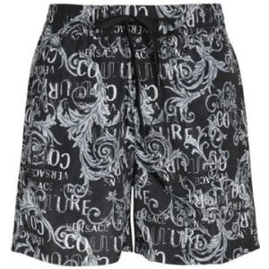 Versace Jeans Couture, Heren, Korte broeken, Zwart, Maat: S