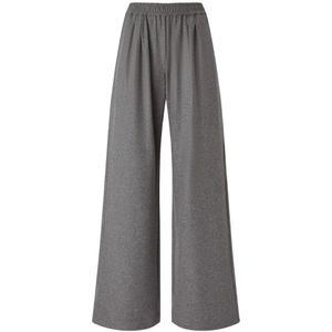 Pinko, Dames, Broeken, Grijs, Maat: M Wol,