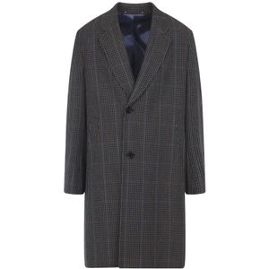 Paul Smith, Heren, Mantels, Blauw, Maat: L Wol,