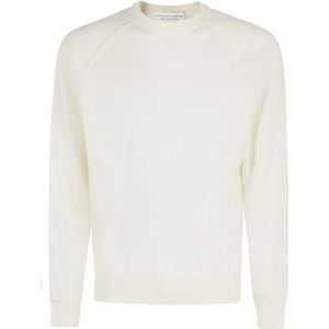 Filippo De Laurentiis, Heren, Truien, Wit, Maat: 2XL Wol,