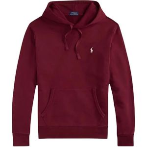 Polo Ralph Lauren, Heren, Sweatshirts & Hoodies, Rood, Maat: XL Katoen,