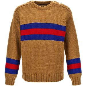 Gucci, Heren, Truien, Veelkleurig, Maat: S