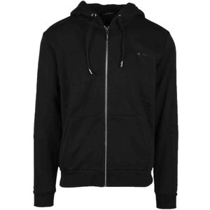 Costume National, Heren, Sweatshirts & Hoodies, Zwart, Maat: S Katoen,