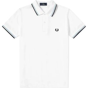 Fred Perry, Heren, Tops, Wit, Maat: XS Katoen,