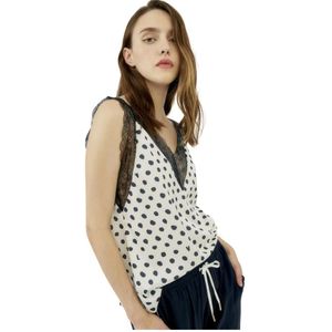 Silvian Heach, Dames, Tops, Wit, Maat: 2XS Katoen,