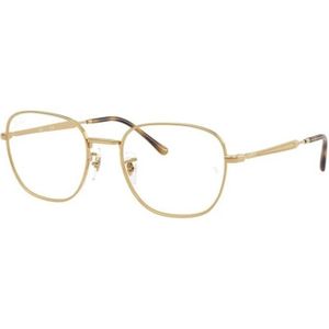 Ray-Ban - RX6534 - Optische Monturen - Goud - Vierkant Metalen Frame
