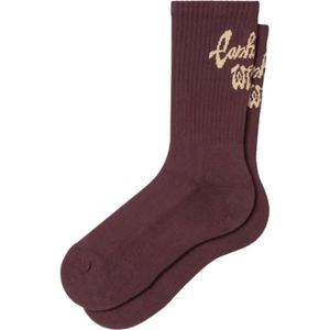 Carhartt Wip, Heren, Ondergoed, Bruin, Maat: ONE Size Katoen,