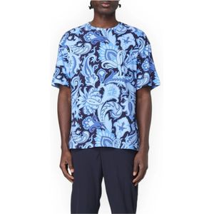 Etro, Heren, Tops, Veelkleurig, Maat: L Katoen,