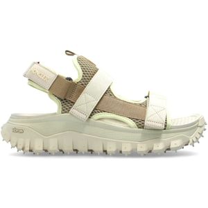 Moncler, Dames, Schoenen, Beige, Maat: 41 EU Synthetisch,