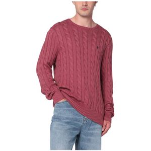 Polo Ralph Lauren, Heren, Truien, Rood, Maat: L Katoen,