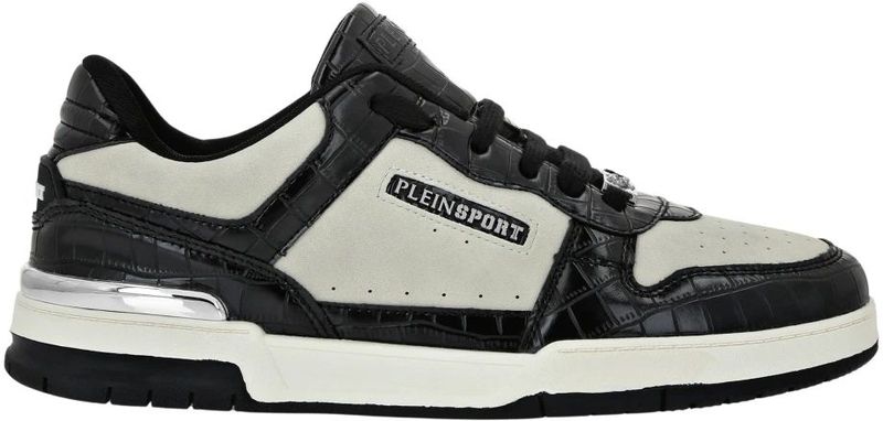 Plein Sport, unisex, Schoenen, Zwart, Maat: 35 EU Leer,