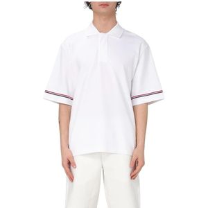 Thom Browne, Heren, Tops, Wit, Maat: XL Katoen,