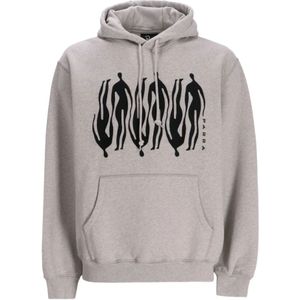 by Parra, Heren, Sweatshirts & Hoodies, Grijs, Maat: M