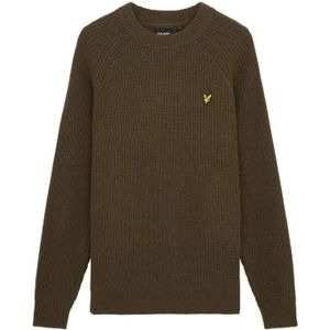 Lyle & Scott, Heren, Truien, Groen, Maat: L Katoen,