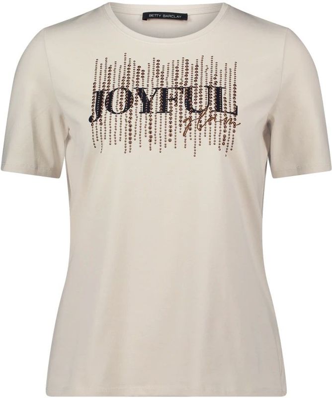 Betty Barclay - Elegant Placement Shirt - Beige - Dames