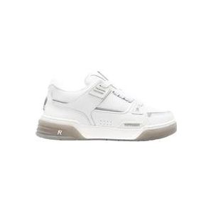 Represent Witte Leren Studio Sneakers , White , Heren , Maat: 40 EU