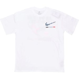 Nike, Heren, Tops, Wit, Maat: XL Katoen,