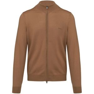 Hugo, Heren, Truien, Bruin, Maat: M Wol,