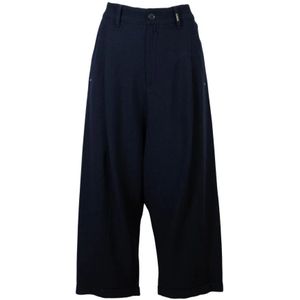 High, Dames, Broeken, Blauw, Maat: 2XS