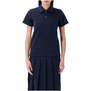 Comme des Garçons, Dames, Tops, Blauw, Maat: M Poliester,