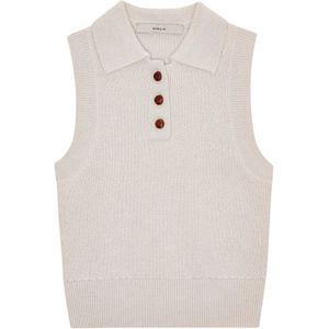 Remain Birger Christensen, Dames, Truien, Beige, Maat: M Wol,