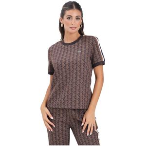 Lacoste, Dames, Tops, Bruin, Maat: XL