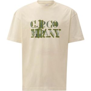 C.p. Company, Heren, Tops, Beige, Maat: M