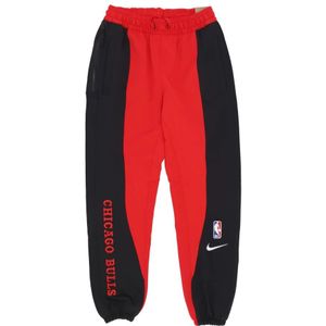 Nike NBA Showtime Dri-Fit Trainingsbroek , Red , Heren , Maat: L