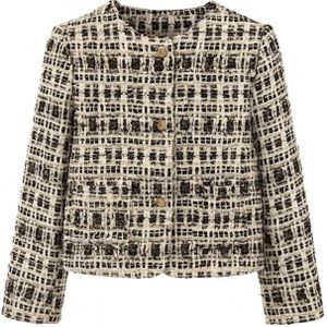 2-Biz, Dames, Jassen, Veelkleurig, Maat: S Tweed,