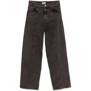 Baum und Pferdgarten, Dames, Jeans, Bruin, Maat: M