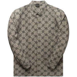 Daily Paper, Heren, Overhemden, Grijs, Maat: S Katoen,