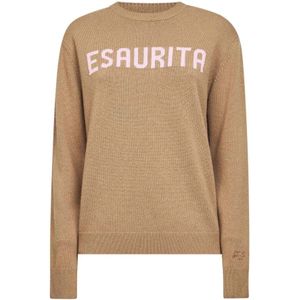 MC2 Saint Barth, Dames, Truien, Beige, Maat: XS