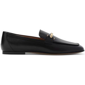 Tod's, Dames, Schoenen, Zwart, Maat: 38 EU Leer,