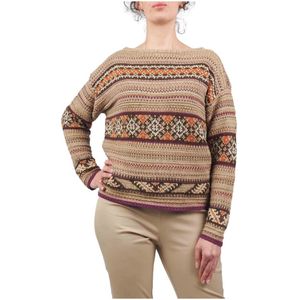 Ralph Lauren, Dames, Truien, Veelkleurig, Maat: S Katoen,