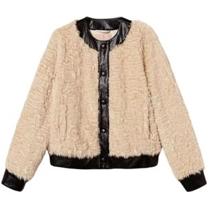 Twinset, Dames, Jassen, Beige, Maat: XS