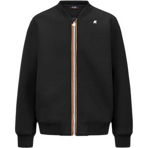 K-Way, Heren, Sweatshirts & Hoodies, Zwart, Maat: XL Poliester,