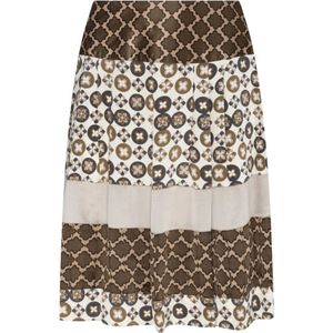 Sportmax, Dames, Rokken, Veelkleurig, Maat: S Poliester,