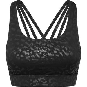 Plein Sport - Sports Bra Leopard - Zwart - Polyamide