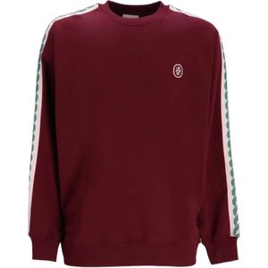 Drole de Monsieur, Heren, Sweatshirts & Hoodies, Rood, Maat: L Katoen,