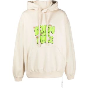 Bonsai, Heren, Sweatshirts & Hoodies, Beige, Maat: L Katoen,