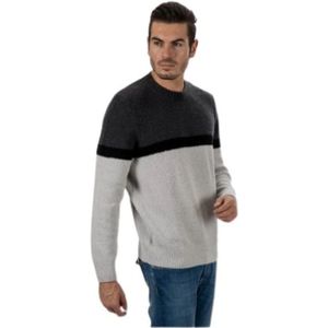 Gran Sasso, Heren, Truien, Grijs, Maat: 2XL Wol,