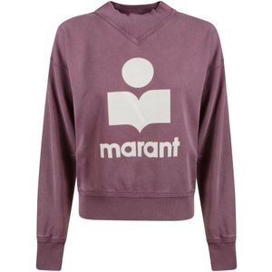 Marant étoile, Dames, Sweatshirts & Hoodies, Paars, Maat: S