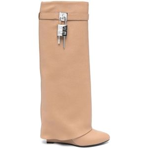 Givenchy, Dames, Schoenen, Bruin, Maat: 37 1/2 EU Leer,