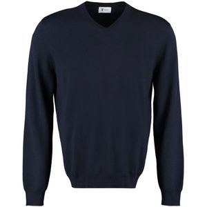 THE (Alphabet), Heren, Truien, Blauw, Maat: S Wol,