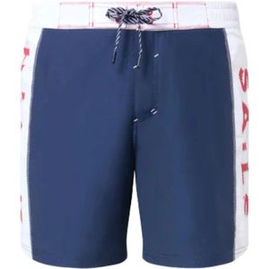North Sails, Heren, Badkleding, Blauw, Maat: S Katoen,