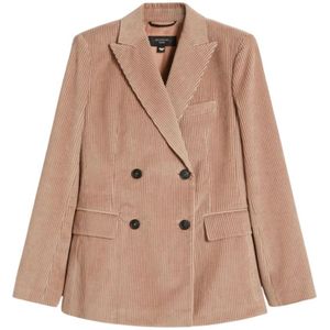 Weekend Max Mara, Dames, Jassen, Roze, Maat: L Katoen,